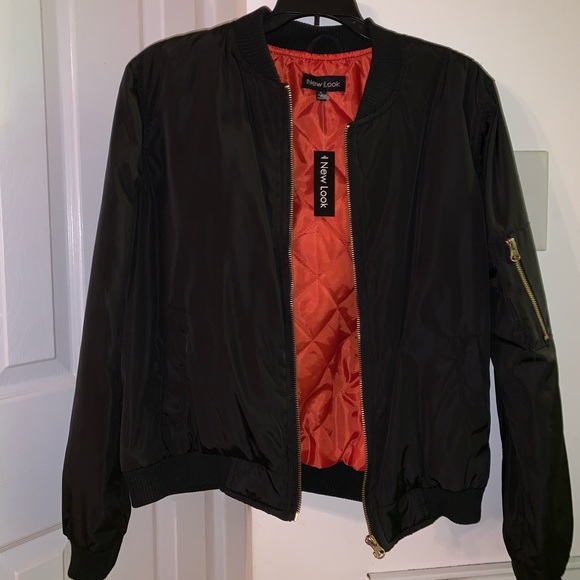 New Look Jackets & Blazers - NEW Black Windbreaker Jacket